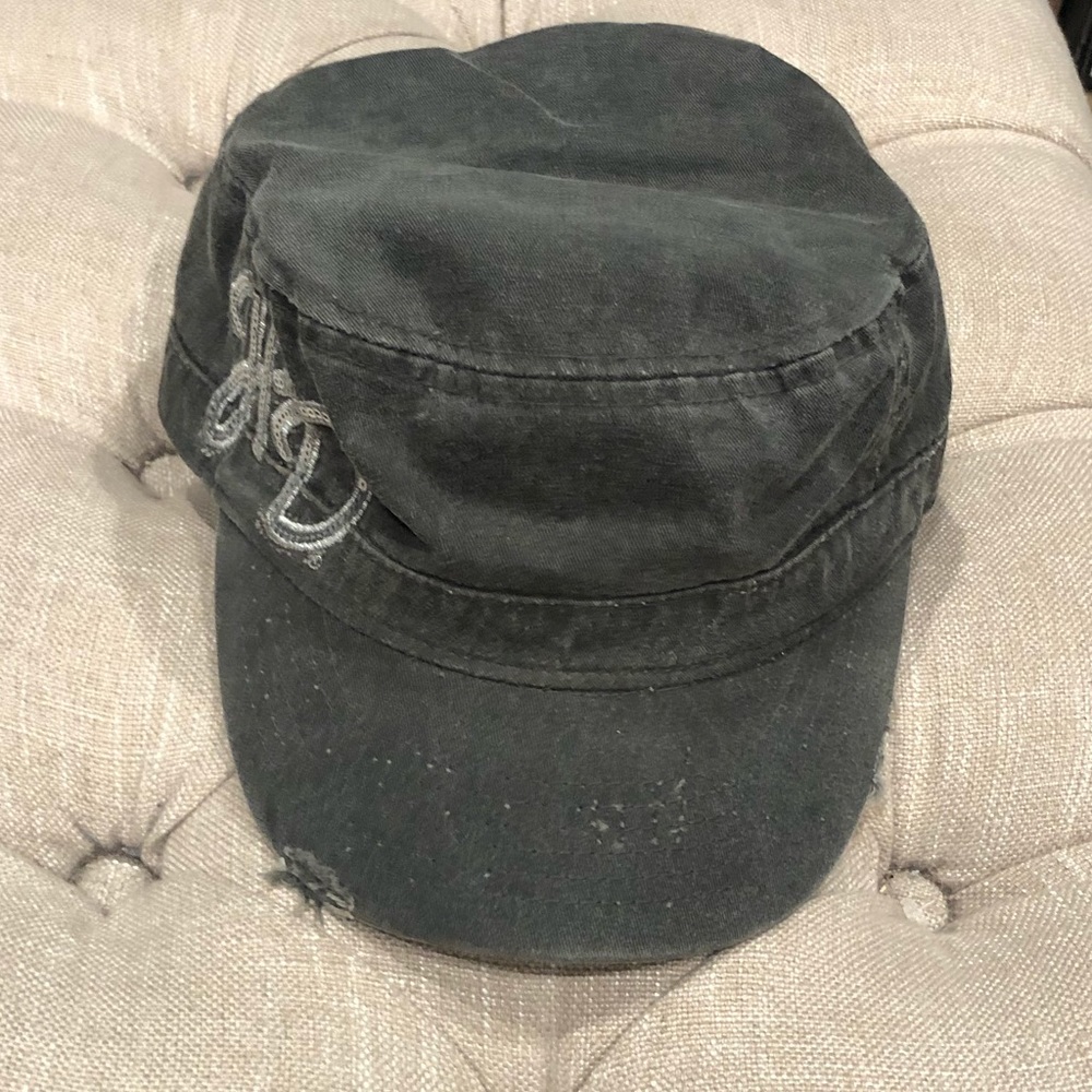 Grey Harley Davidson Bling Hat